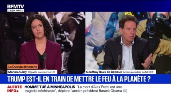 "Le projet de Donald Trump, c'est de s'en prendre aux &Eacute;tats europ&eacute;ens, y compris la souverainet&eacute; europ&eacute;enne", d&eacute;clare Manon Aubry, d&eacute;put&eacute;e europ&eacute;enne LFI : Actualit&eacute;s - Orange