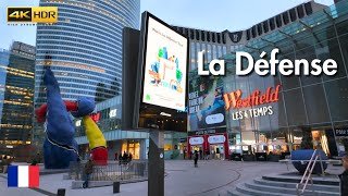 Paris La Défense 2024 🇫🇷 4K HDR