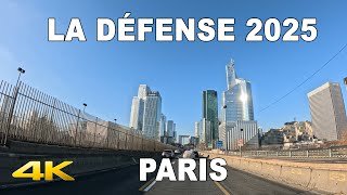 🇫🇷 PARIS La Défense Skyscraper 2025 | PARIS 4K | Gratte-ciel PARIS la Défense
