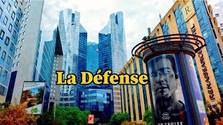 Paris,La Défense - 🇫🇷 - Paris, France [4k] Walking Tour in Paris from La Défense 2025