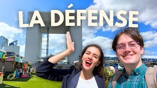 Visiting 'LA DÉFENSE' District in PARIS 💸🛍️