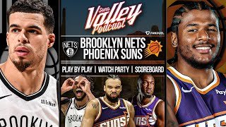 Brooklyn Nets at Phoenix Suns | LIVE Reaction | Scoreboard | Play By Play | Postgame Show