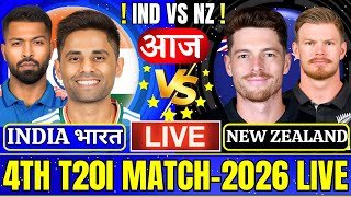 🔴Live: India vs New Zealand, 4th T20 | Live Score | Live Cricket Match Today | IND vs NZ Live Score