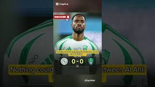 Nothing could break the tie between Al Ahli and Al-Ettifaq 🤝