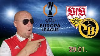 Лига Европы УЕФА/Штутгарт-Янг-Бойз/29.01.2026/Футбол сегодня 