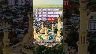 ramadhan 2026 #ramadan #2026 #idulfitri