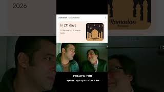 "Ramadan 2026 in 211 Days 😍 | Countdown Begins ⏳ | #RamadanKareem #FaithInAllah"