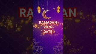 Ramadan 2026 date - 1 Ramadan 1447 H #shorts #youtubeshorts #viralvideo @omasupartana