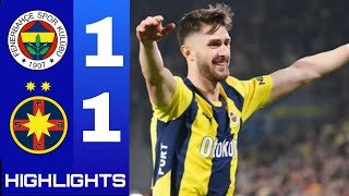 fenerbahçe - FCSB 1-1 maç özeti • İsmail Yüksek Golü