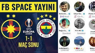 FCSB 1-1 Fenerbahçe Maç Sonu
