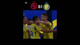 Al khlood vs Al nassr #ronaldo #alnassr #alkhlood #football #shorts