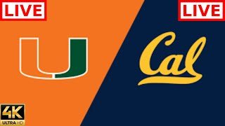 Miami vs California LIVE HD | NCAAM 2026 | Men's College Basketball 2026 Today