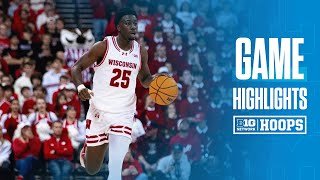 Northern Illinois at Wisconsin | HIGHLIGHTS | Big Ten Men's Basketball | 11/7/2025