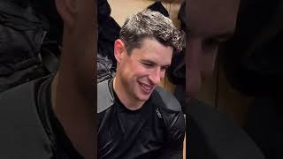 Sidney Crosby Laughs at Crushing Evgeni Malkin