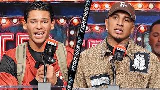 Mario Barrios vs Ryan Garcia - FULL Press Conference & Face Off Video