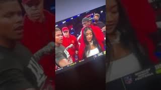 Young Lyric shows support to her boyfriend, Shakur Stevenson after he wins the WBO