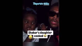 Shakur Stevenson’s baby girl is hilarious
