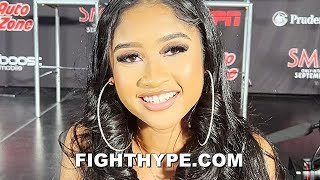 SHAKUR STEVENSON FIANCE YOUNG LYRIC REACTS TO HIM BEATING CONCEICAO & CALLING OUT HANEY & LOMA