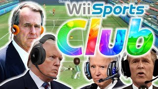 US Presidents Play Wii Sports Club