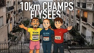 Course 10km champs elysées 👟|| VLOG ||