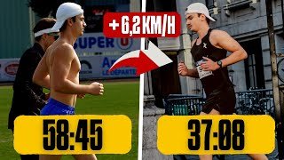 Comment je suis passé de 1 heure à 37 minutes sur 10km ?