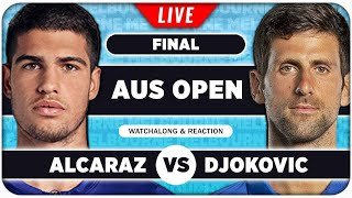ALCARAZ vs DJOKOVIC • Australian Open 2026 Final • LIVE Tennis Watchalong
