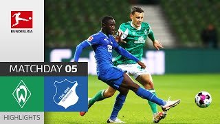 SV Werder Bremen - TSG Hoffenheim | 1-1 | Highlights | Matchday 5 – Bundesliga 2020/21
