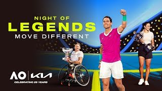 LIVE | Night of Legends | Feat. Rafael Nadal | Australian Open 2026