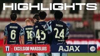 Five goal contributions for Rayane Bounida 😍 | Highlights Excelsior Maassluis - Ajax | KNVB Beker