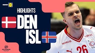 Denmark vs Iceland | Highlights | Semi-final | Men's EHF EURO 2026