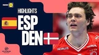 Spain vs Denmark | Highlights | Men's EHF EURO 2026