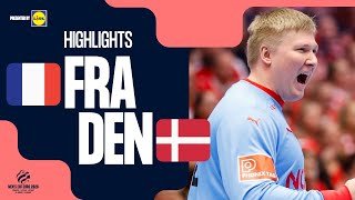 France vs Denmark | Highlights | Men's EHF EURO 2026