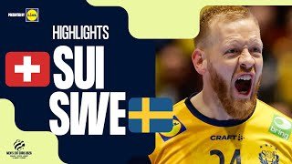 Switzerland vs Sweden | Highlights | Men's EHF EURO 2026