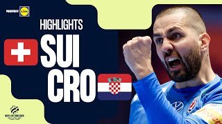 Switzerland vs Croatia | Highlights | Men's EHF EURO 2026