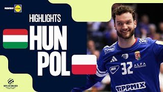 Hungary vs Poland | Highlights | Men's EHF EURO 2026