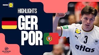 Germany vs Portugal | Highlights | Men's EHF EURO 2026