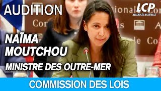 Naïma Moutchou, ministre des Outre-mer, est auditionnée à l'Assemblée nationale - 10/12/2025