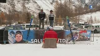 Mort de David Poisson : beaucoup d'émotion à Peisey-Nancroix pour un dernier hommage