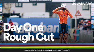 Day 1 Raw Video | 2026 Rabobank UCI Cyclo-cross World Championships