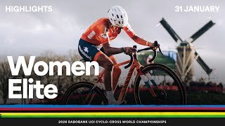 Women Elite Highlights | 2026 Rabobank UCI Cyclo-cross World Championships