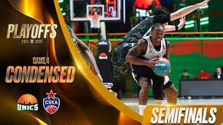 UNICS vs CSKA Condensed Game Semifinals Game 4 | Season 2024-25