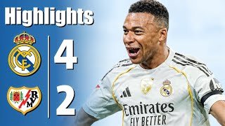 Real Madrid vs Rayo Vallecanol 4-2 - All Goals & Highlights - 2026