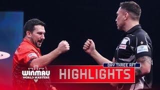 DECIDING-SET EPICS! 🔥| Day Three Afternoon Highlights | 2026 Winmau World Masters