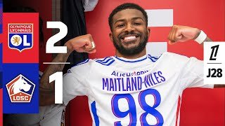 Résumé OL - Lille : Les Lyonnais renversent le LOSC et se replacent dans la course à la C1 (2-1) !