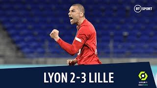 Lyon vs Lille (2-3) | Burak Yılmaz Scores Thunderous Free-Kick! | Ligue 1 Highlights