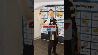 ⭐️ Chris Dobey and his love for Berlin ❤️🏟️ #pdc #pdce #darts #dartscommunity #chrisdobey
