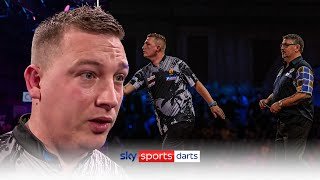 "I didn't agree with what he said" 😡👀 | Chris Dobey angry with Gary Anderson comment