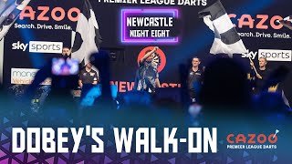 The Local Hero... | Chris Dobey's spine-tingling walk-on in Newcastle