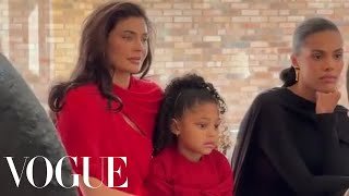 Kylie Jenner and Stormi Sitting Front Row ❤️