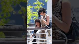 Kylie Jennner and Stormi are living La Dolce Vita while arriving in Venice together.